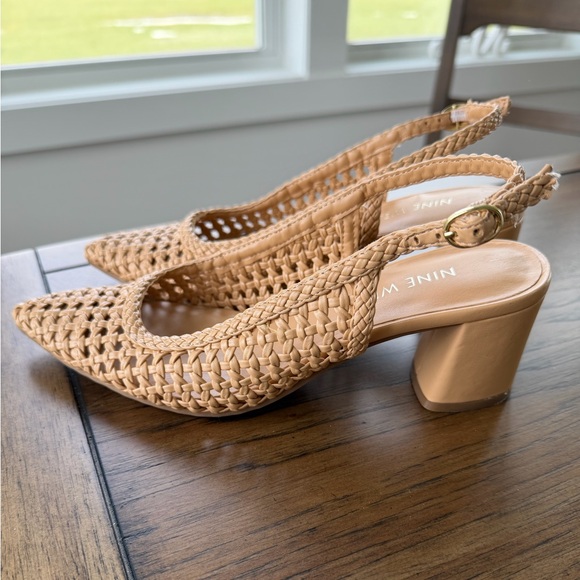 Nine West Shoes - Nine West Slingback Block Heels